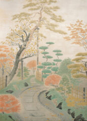 山本丘人《庭園》昭和13年